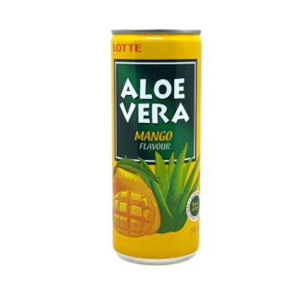 Lotte Aloe Vera Mango Drink Traube 240 ml